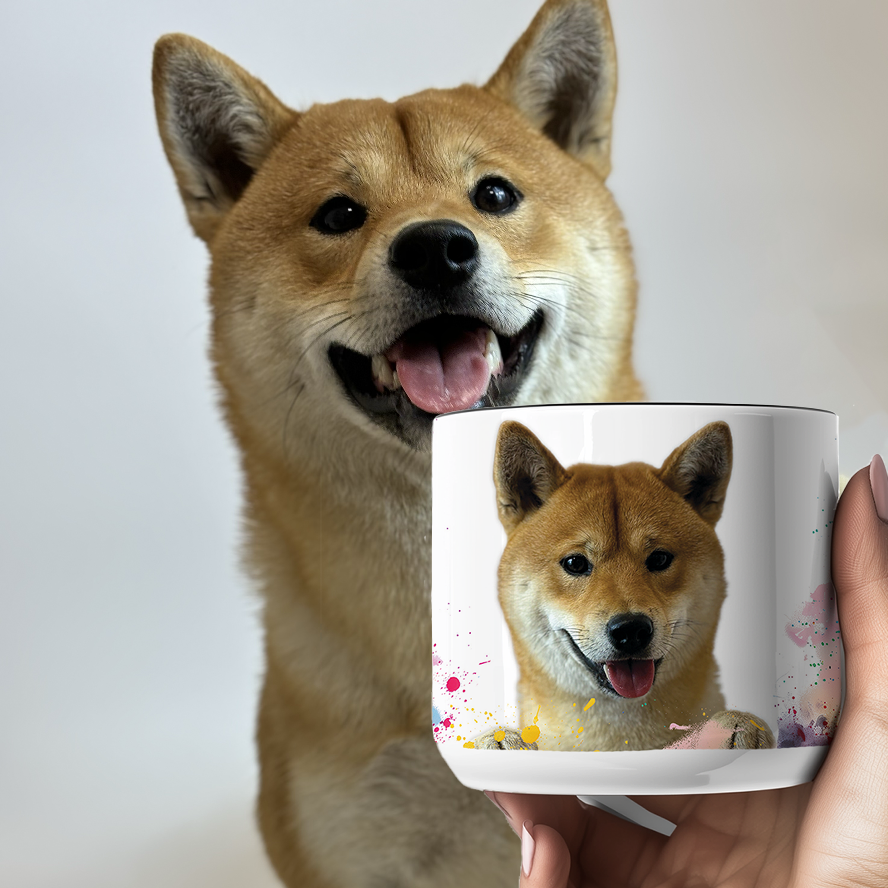 Kubek z zdjęcia Psa