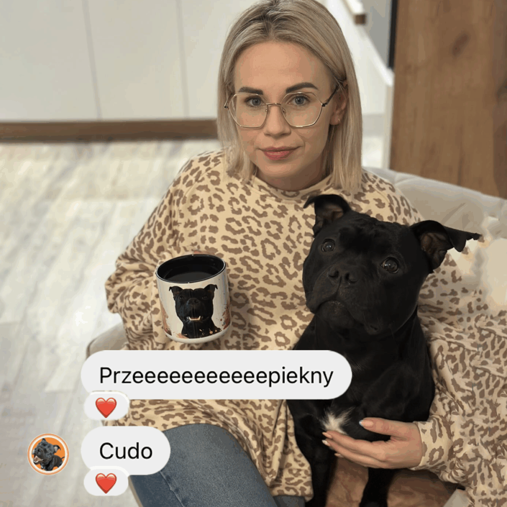 Kubek personalizowany pitbull